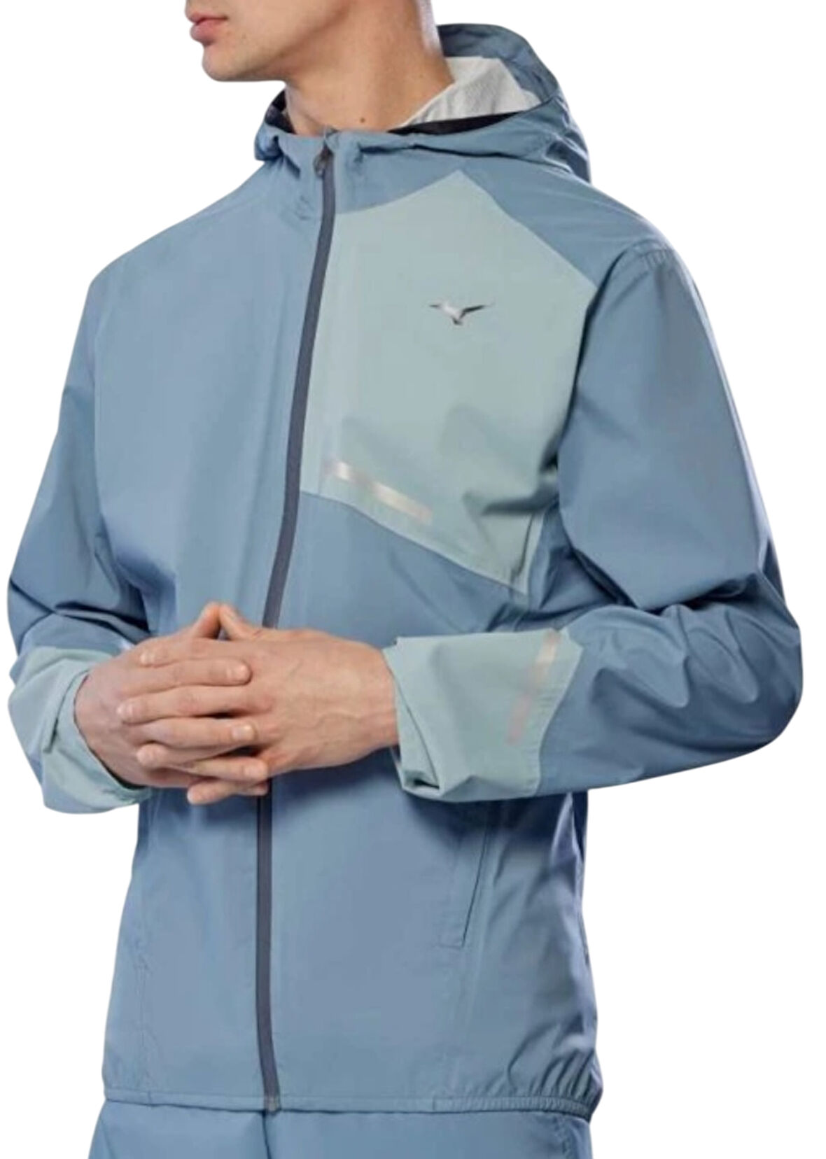 Waterproof 20K Er Jacket Erkek Yağmurluk Gri