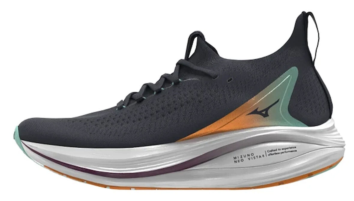 Mizuno Neo Vista 2 Unisex Koşu Ayakkabısı Lacivert / Turuncu