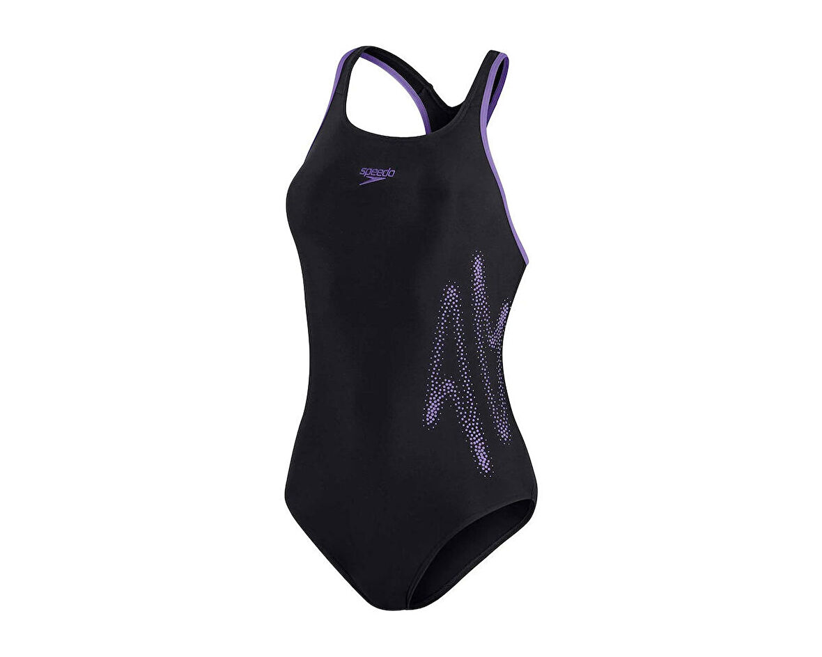 Speedo Hyperboom Plmt Rcbk Kadın Yüzücü Mayosu 8-00304315134 Siyah