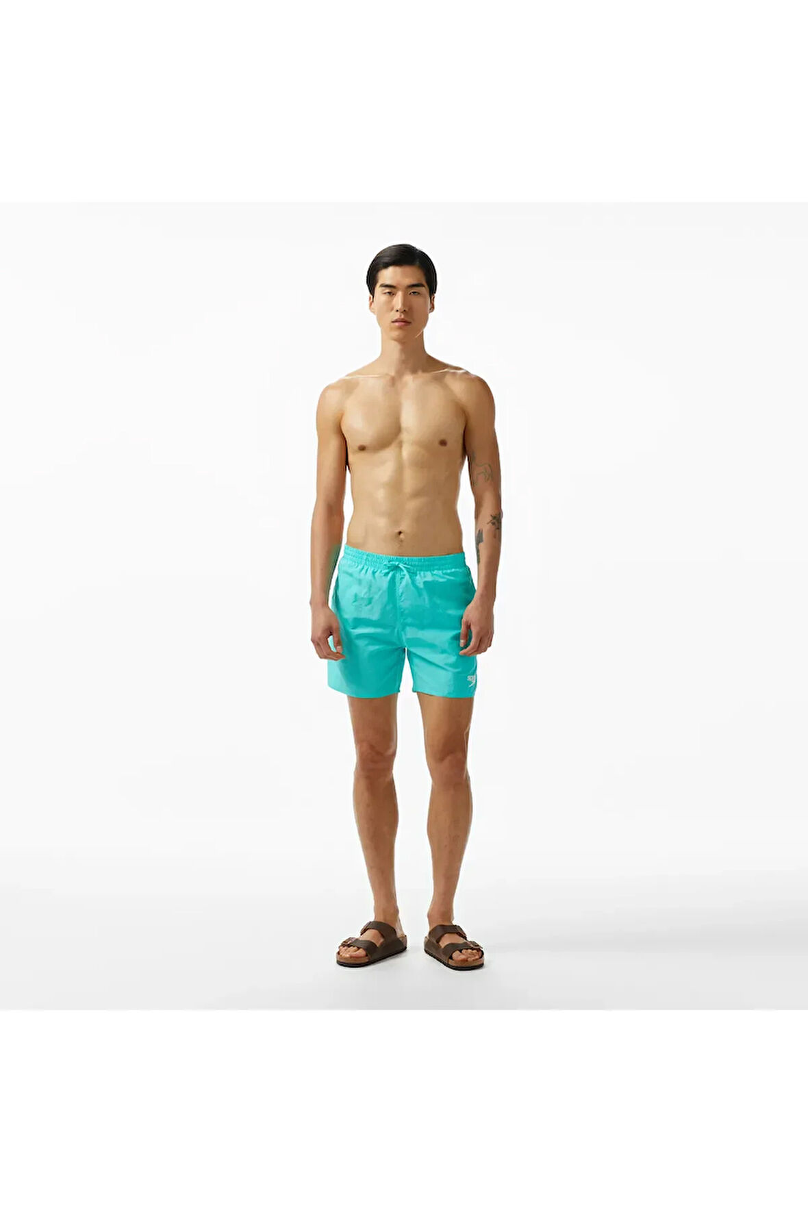 Essentials 16 Water Am Erkek Mavi Deniz Şortu