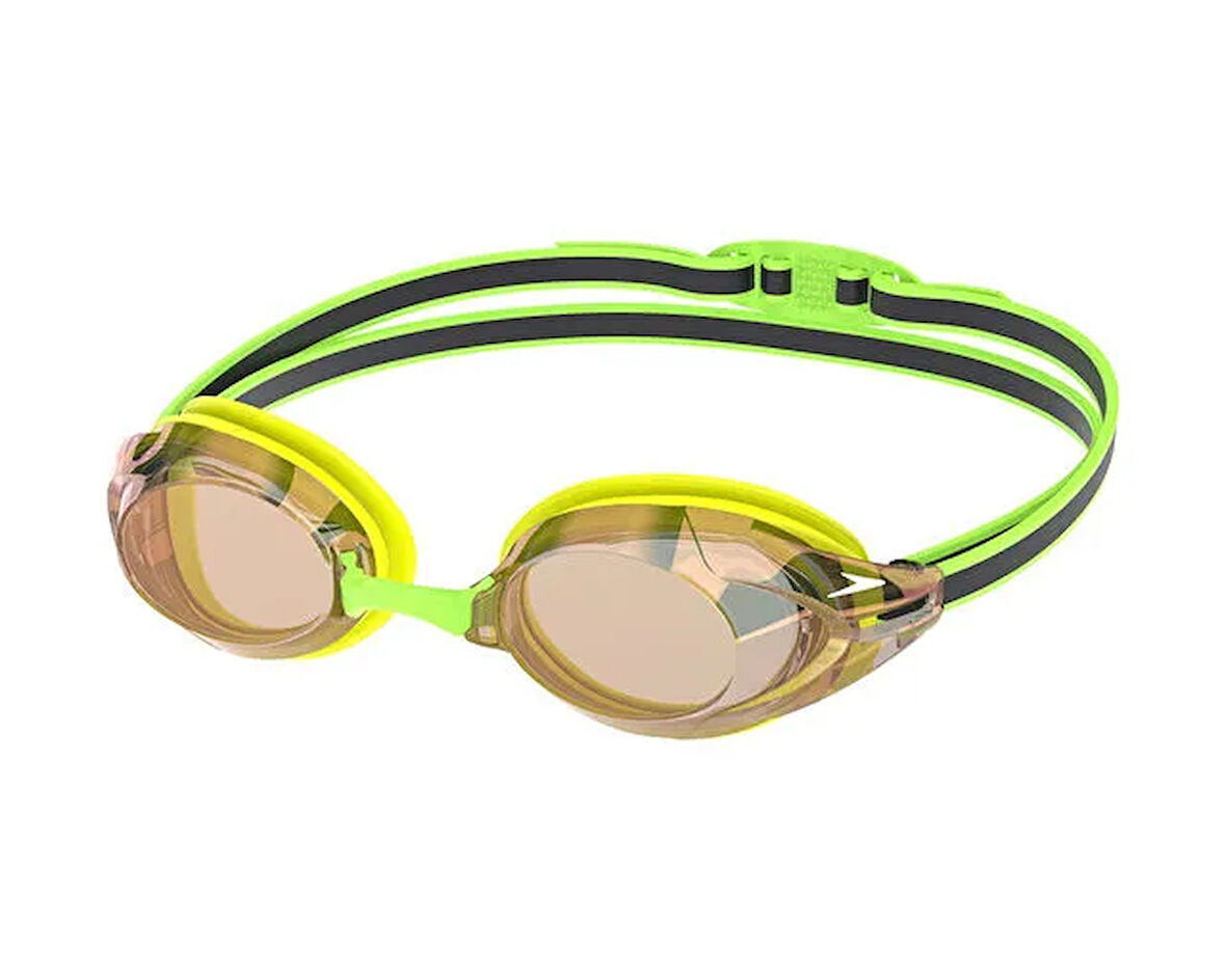 Speedo Vanquisher 3.0 Mir Au Yellow Unisex Aynalı Yarış Yüzücü Gözlüğü 8-00473417218 Sarı