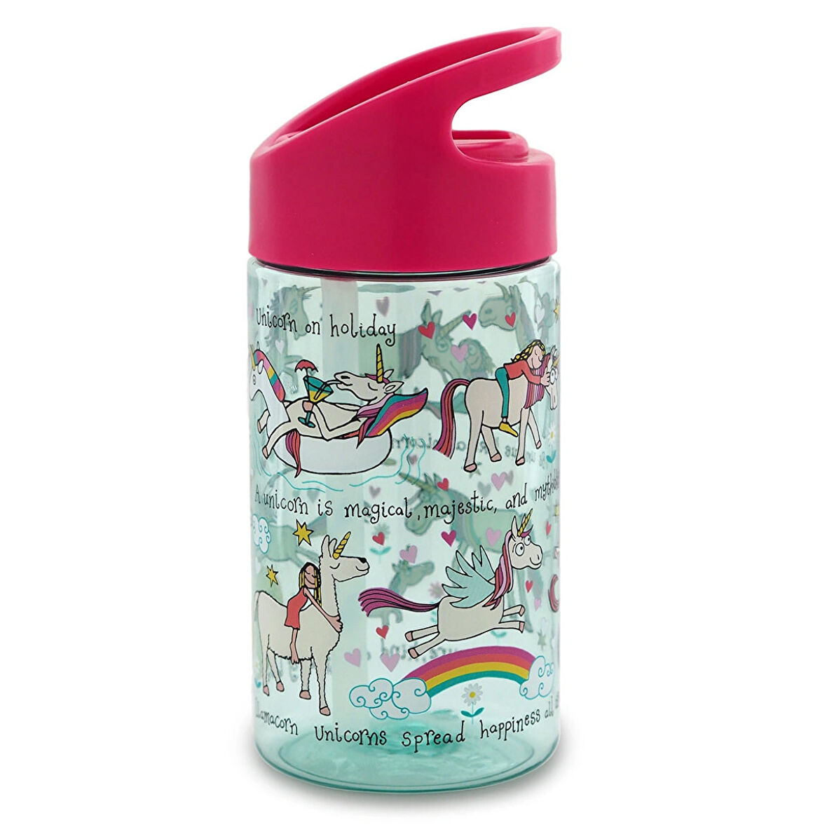 Pipetli Matara 400ml // Unicorn