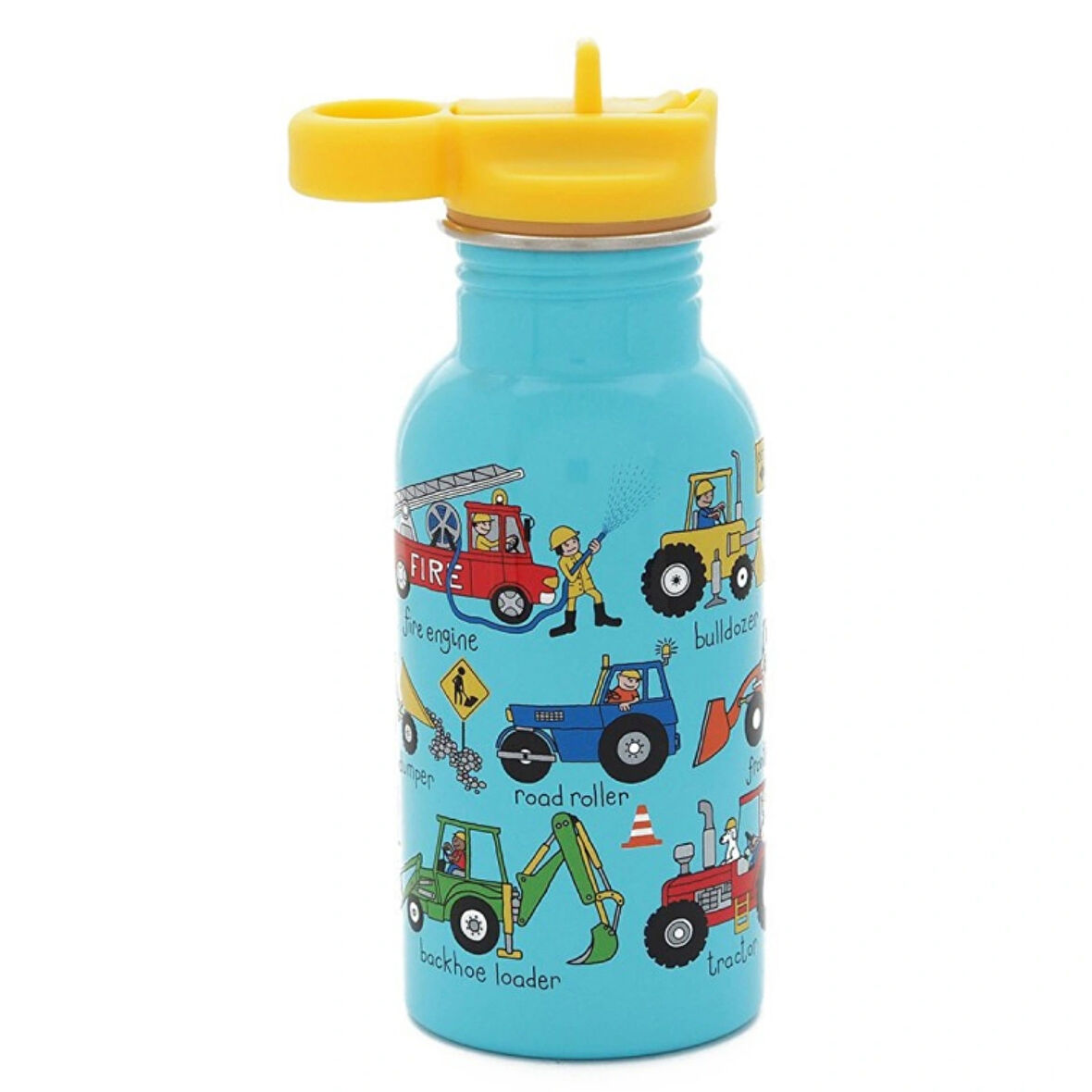 400 ML PİPETLİ PASLANMAZ ÇELİK MATARA -WHEELS