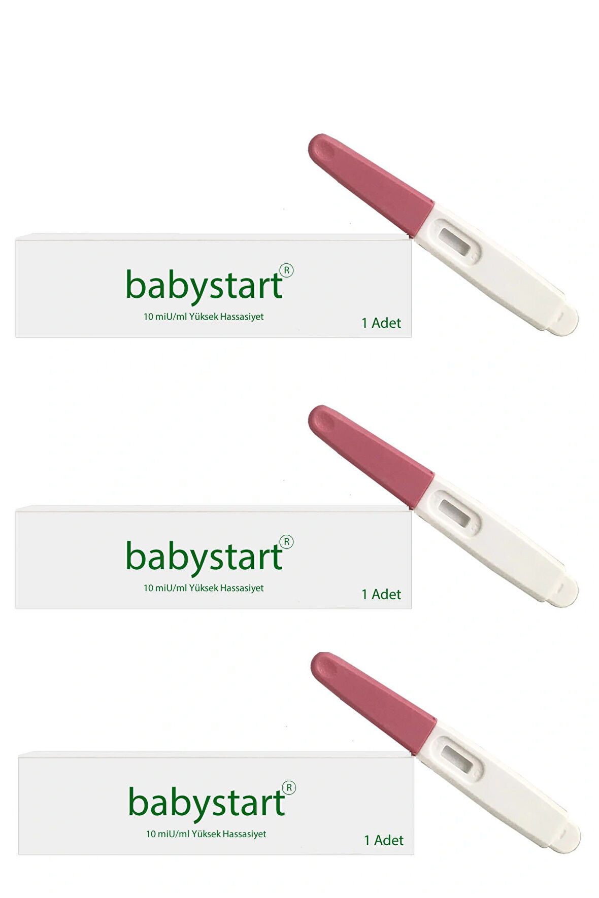 Babystart ECO Erken Gebelik/Hamilelik Testi - [ 3 Test ]