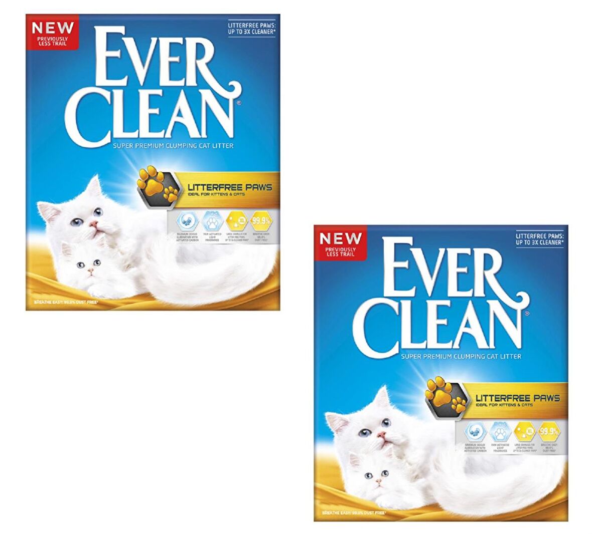 Ever Clean Litterfree Paws Patilere Yapışmayan Kedi Kumu 6 L (2 ADET)