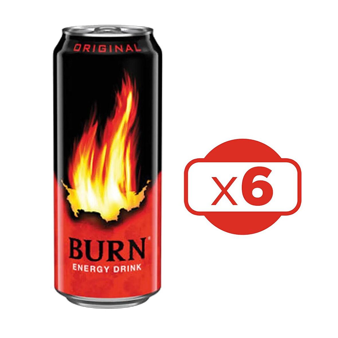 Burn Enerji İçeceği 500 ml 6 lı