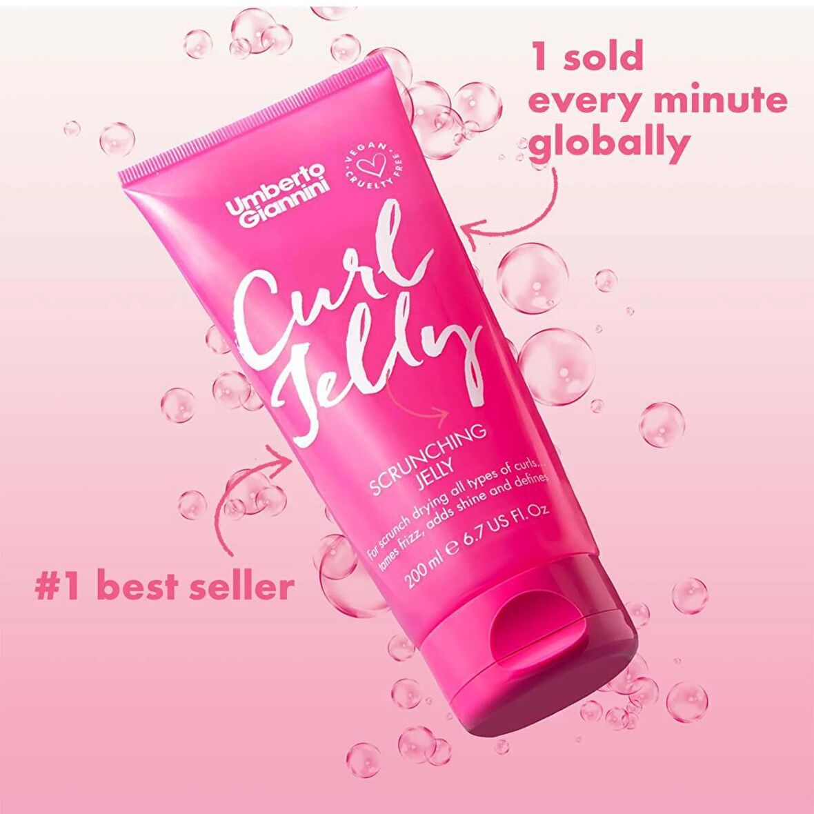 Curl Jelly Scrunching Jelly Bukle Şekillendirici Vegan Jöle 200ML