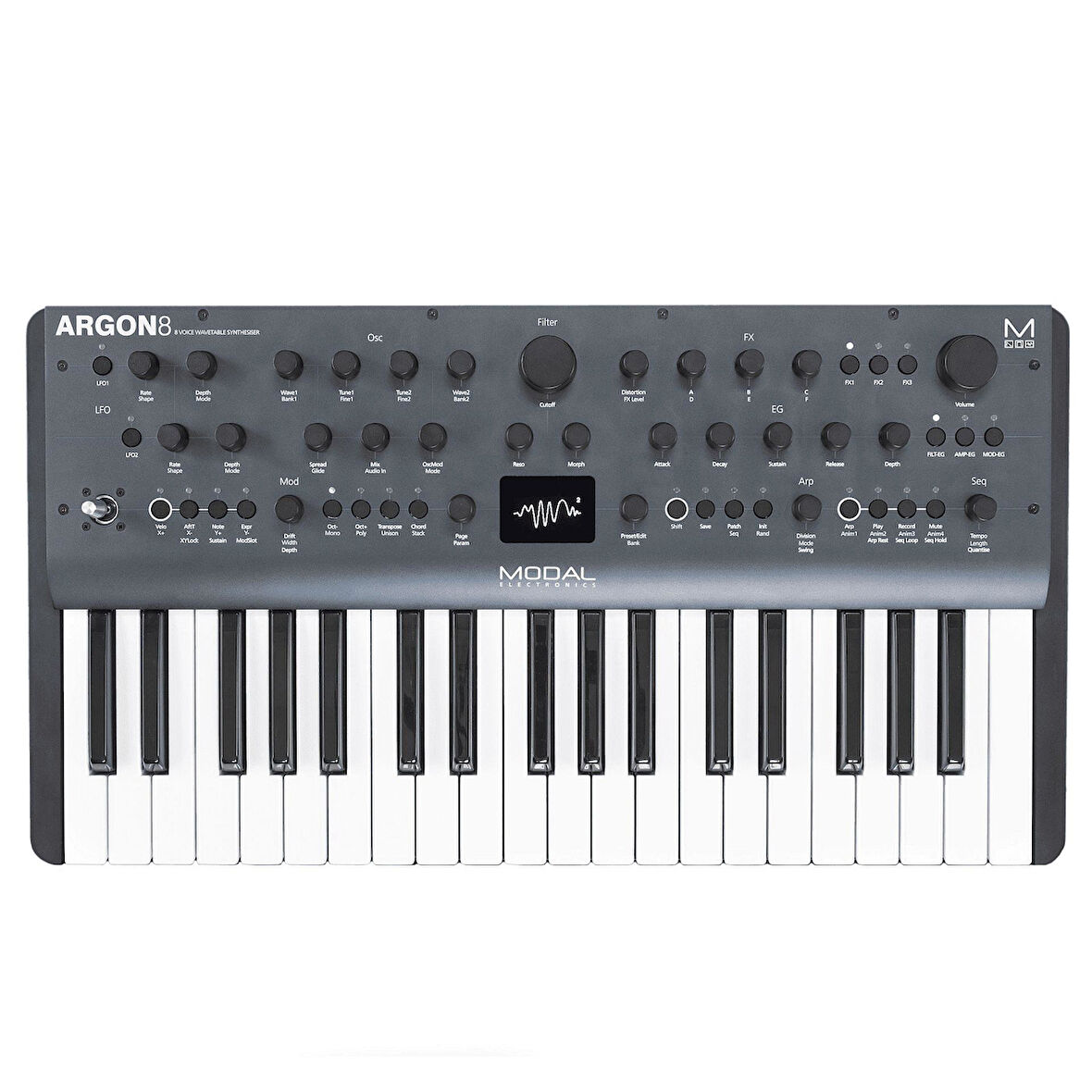ARGON8 / 37 Tuş / 8-Voice Polyphonic Wavetable Synthesizer
