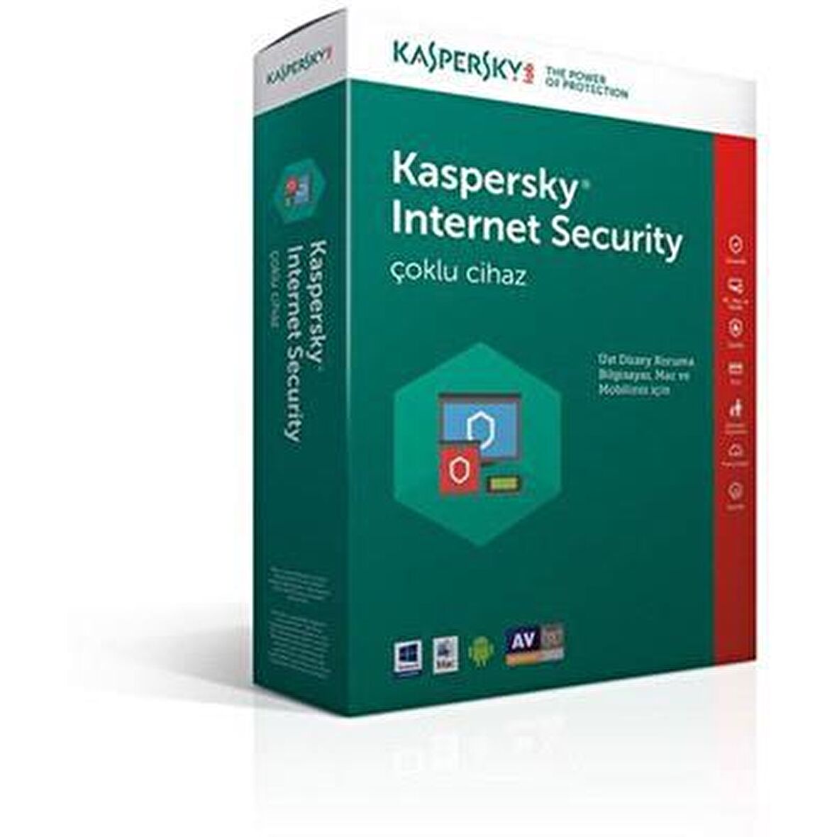 KASPERSKY Internet Security Trk Kutu 1yıl 2kullanıcı