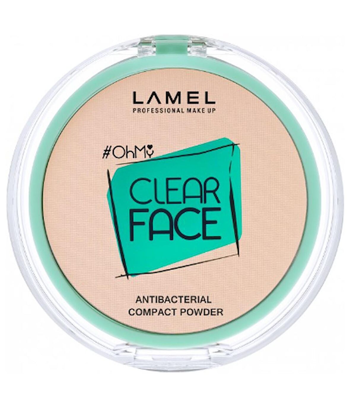 Lamel OhMy Clear Face Antibakteriyel Kompakt Pudra No 405