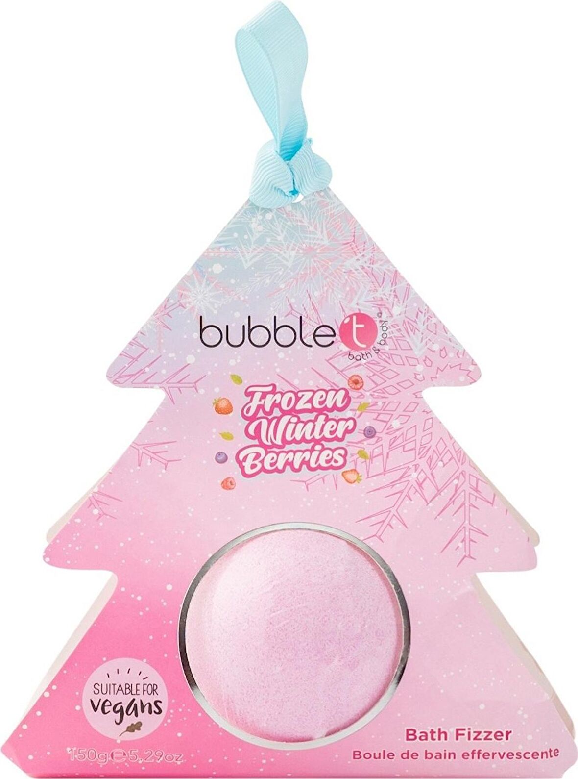 Bubble T Dondurulurmuş Kış Meyveleri Kokulu Noel Ağacı Banyo Topu 150 Gr