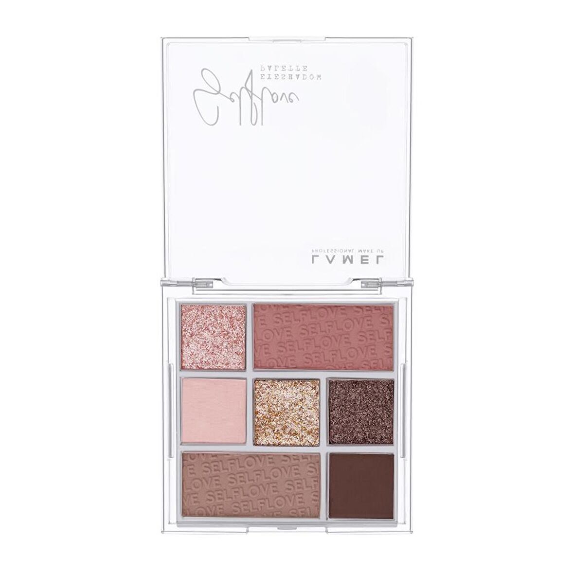 Lamel SELFLOVE Eyeshadow Göz Farı Paleti Mat,Parlak ve Sedefli Tonlar No 402