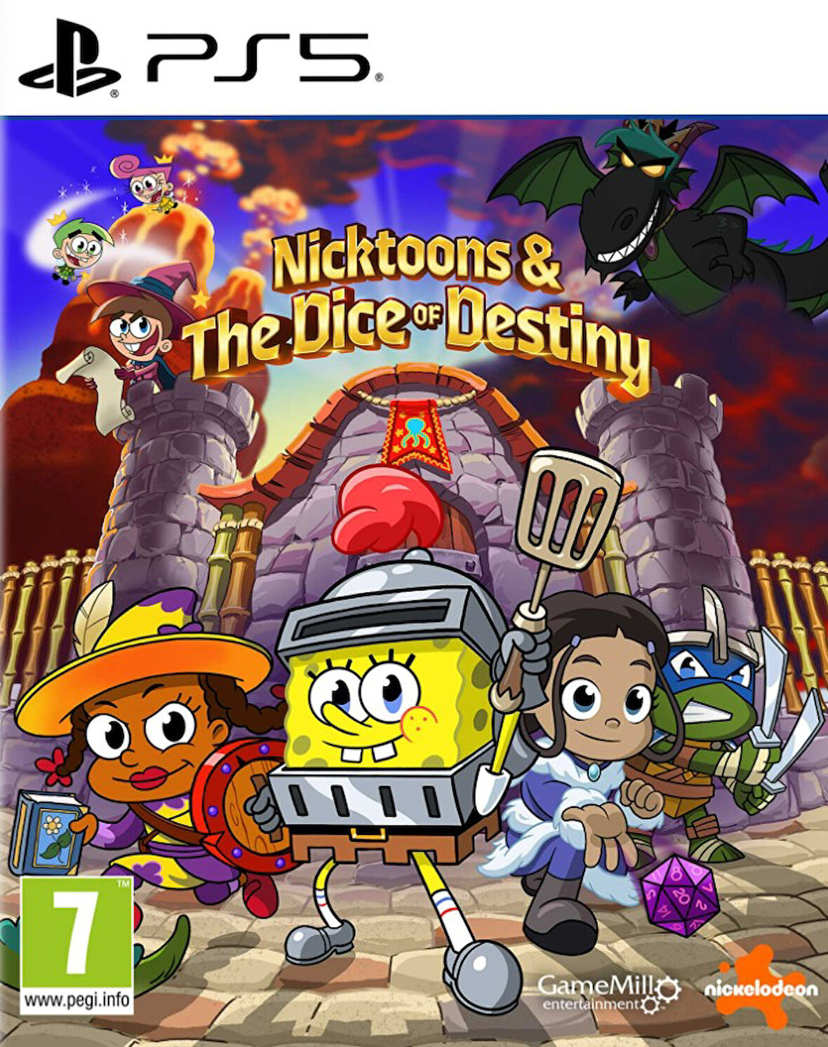 Nicktoons And The Dice Of Destiny PS5 Oyun