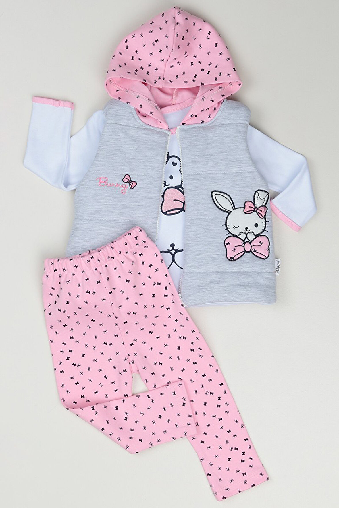 Fiyonklu Tavşan Üçlü Takım