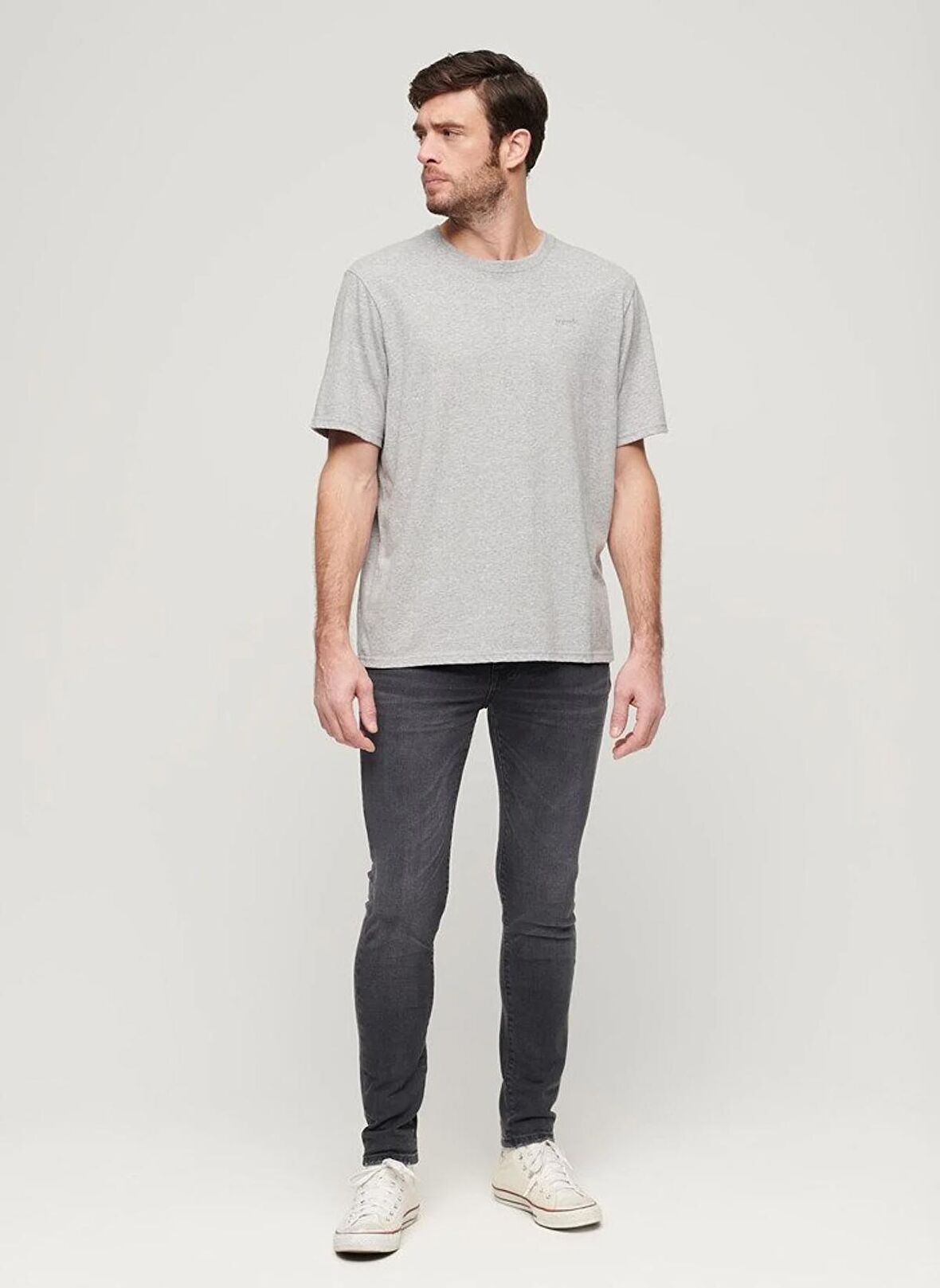 Superdry Normal Bel Skinny Fit Siyah Erkek Denim Pantolon M7010890A2GK_VINTAGE SKINNY JEANS