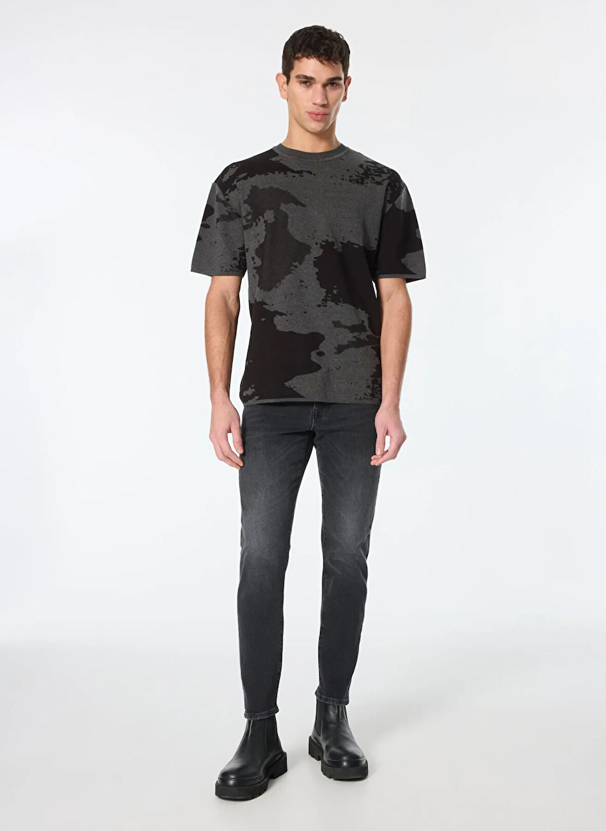 Superdry Normal Bel Slim Fit Erkek Denim Pantolon M7010888AB1O_VINTAGE SLIM JEANS