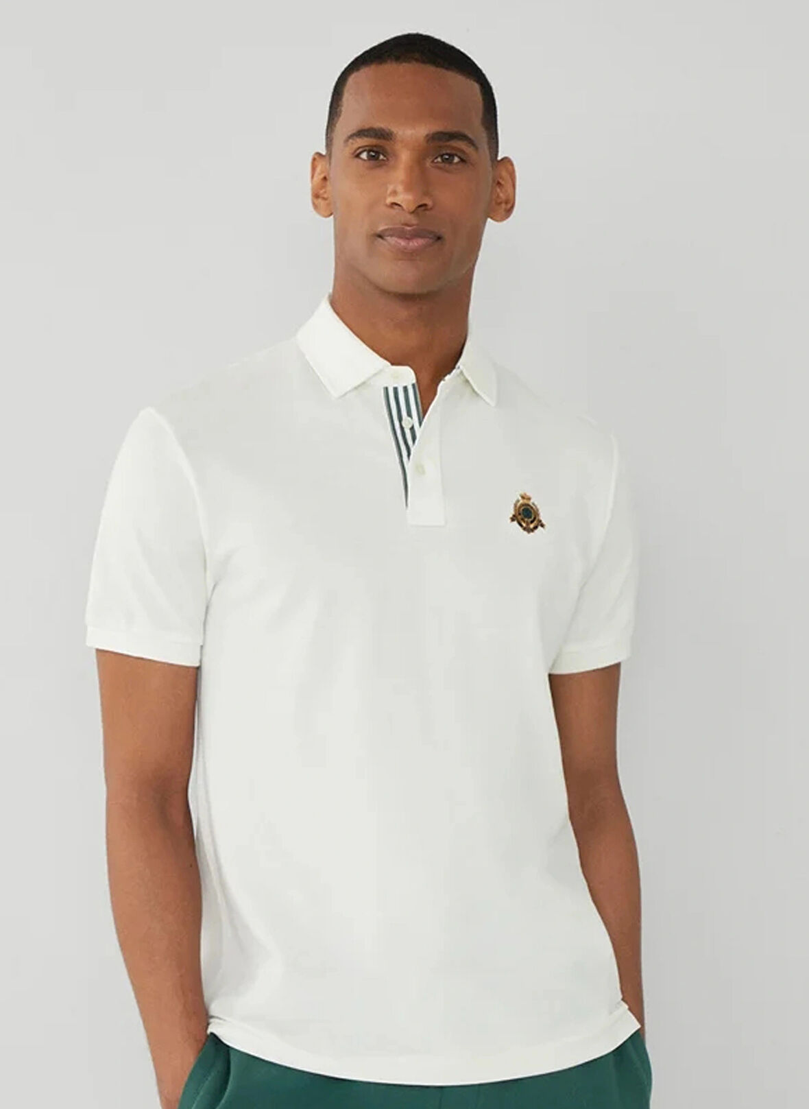 Hackett Beyaz Erkek Polo T-Shirt HM563267