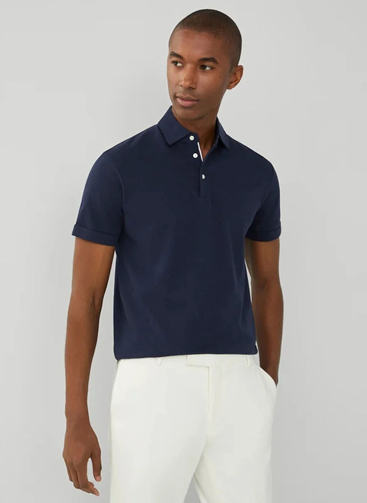 Hackett Lacivert Erkek Polo T-Shirt HM563275