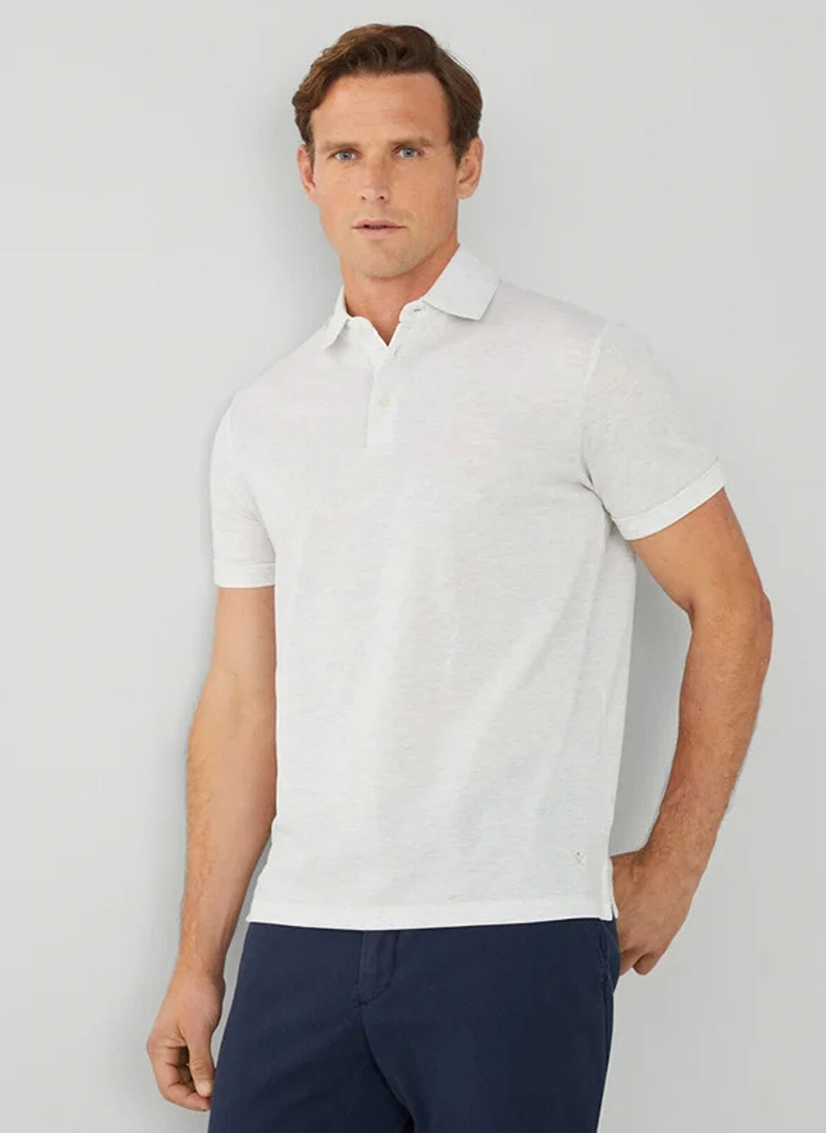 Hackett Beyaz Erkek Polo T-Shirt HM563275