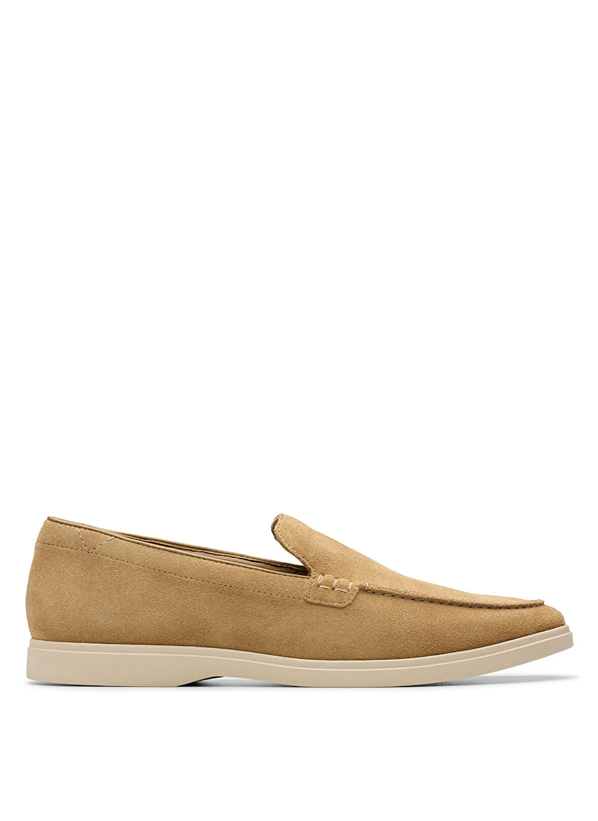Clarks Süet Koyu Kum Erkek Günlük Ayakkabı Torford Easy Dark