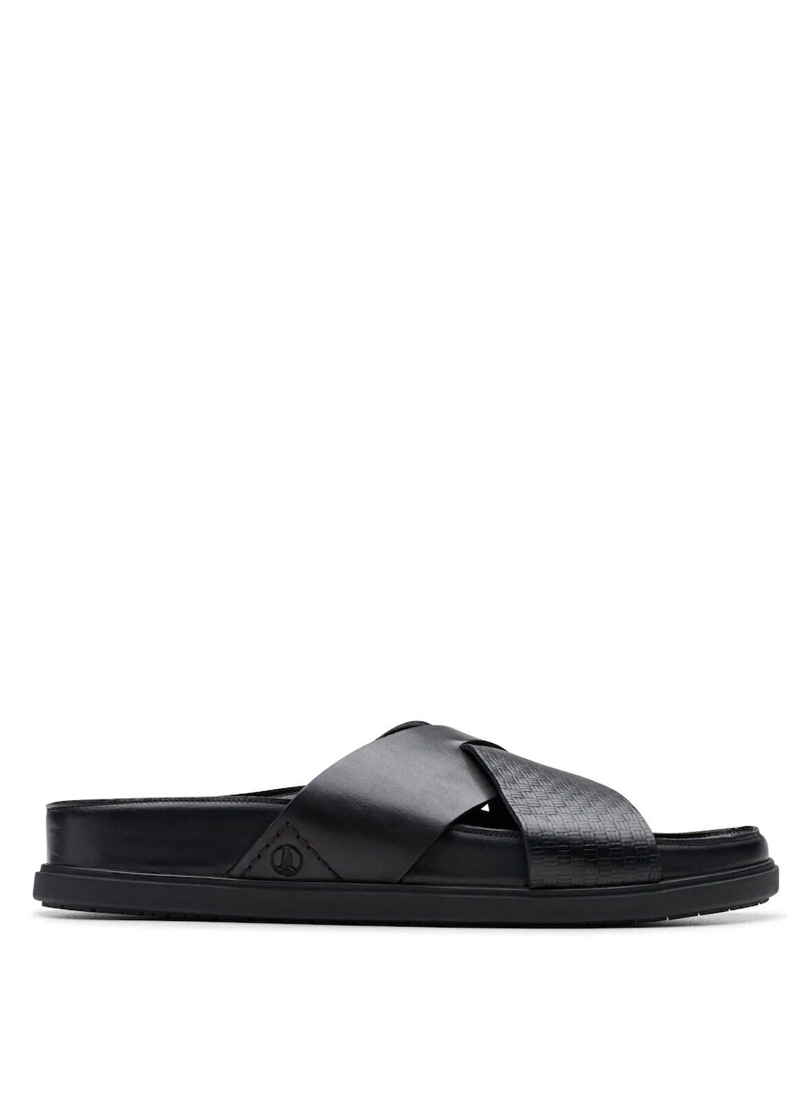 Clarks Siyah Erkek Terlik Torford Cross