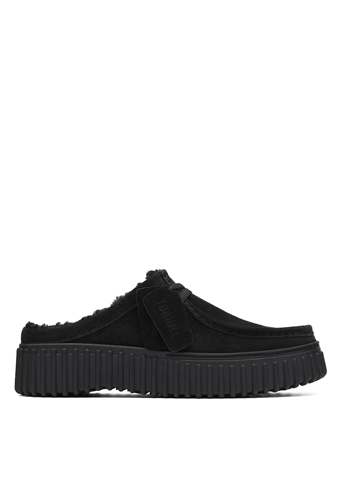 Clarks Siyah Kadın Terlik Torhill Mule