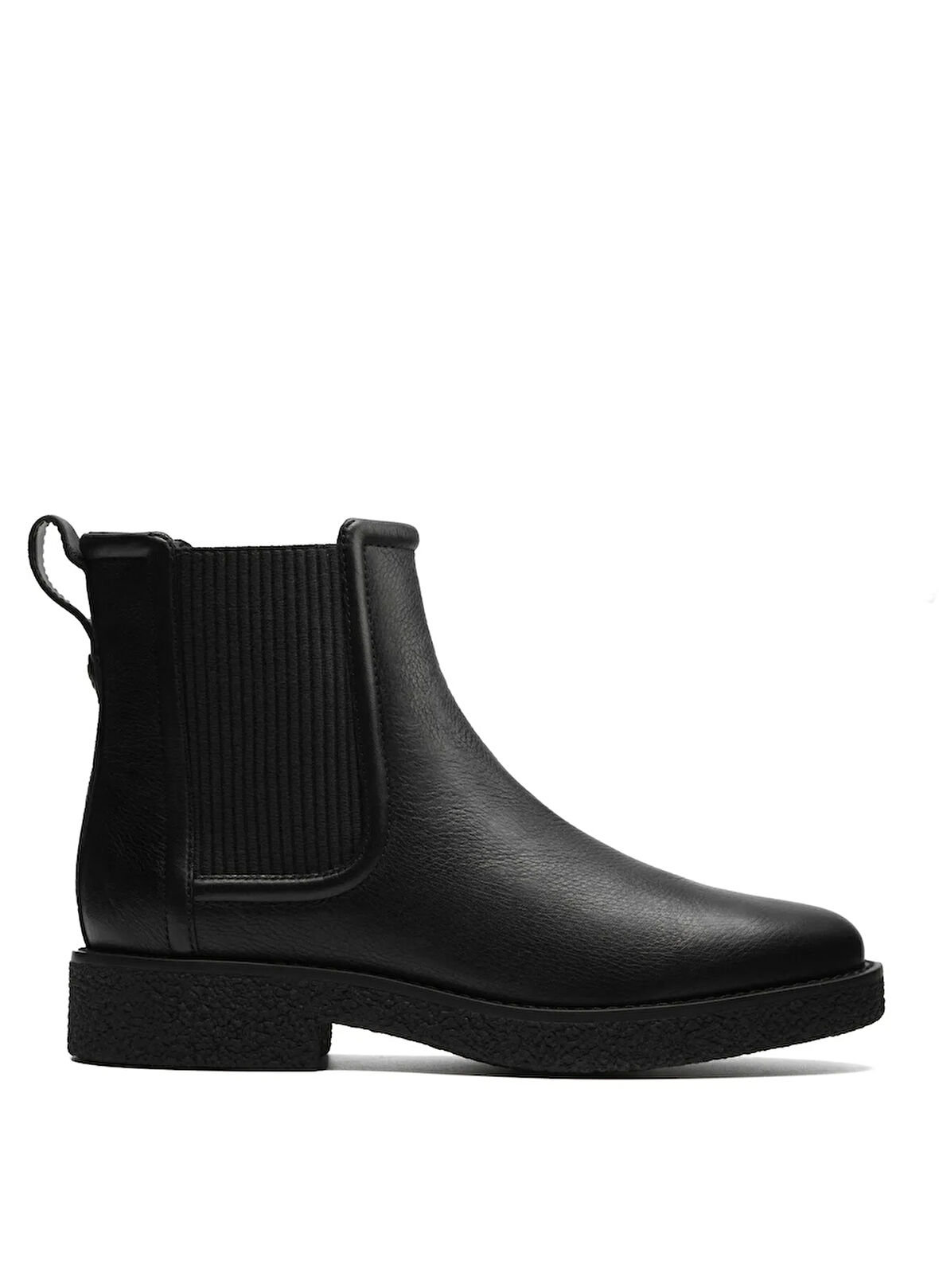 Clarks Deri Siyah Kadın Bot Nella Top