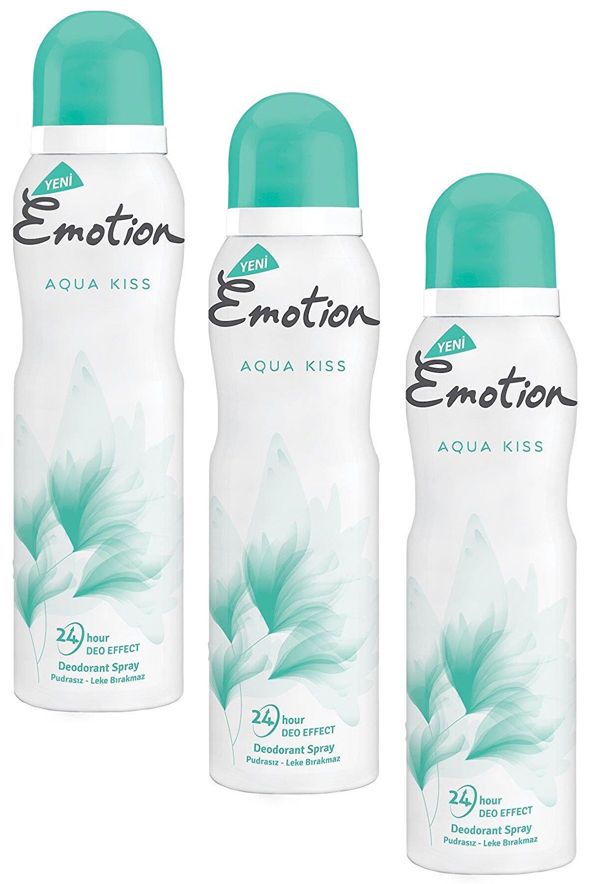 Emotion Aqua Kiss 3Lü Kadın Deodorant 3X150 ml