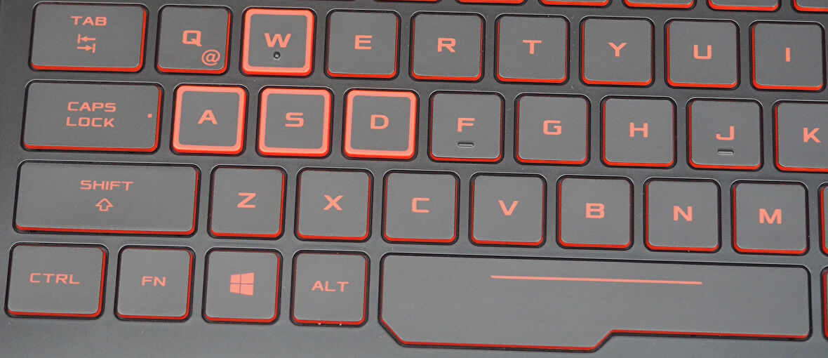 Asus FX504G 90NR00J3-R31TU0 90NR00J2-R31TU0 Klavye Işıklı Siyah Türkçe Kırmızı Tuş 90NR00J1-R31TU0
