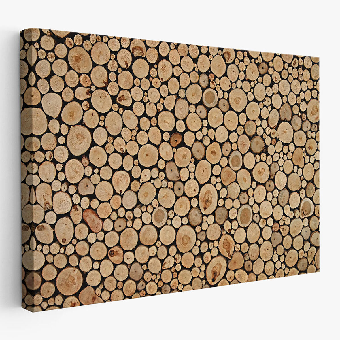 Odun Kütükler Kanvas Tablo-5077