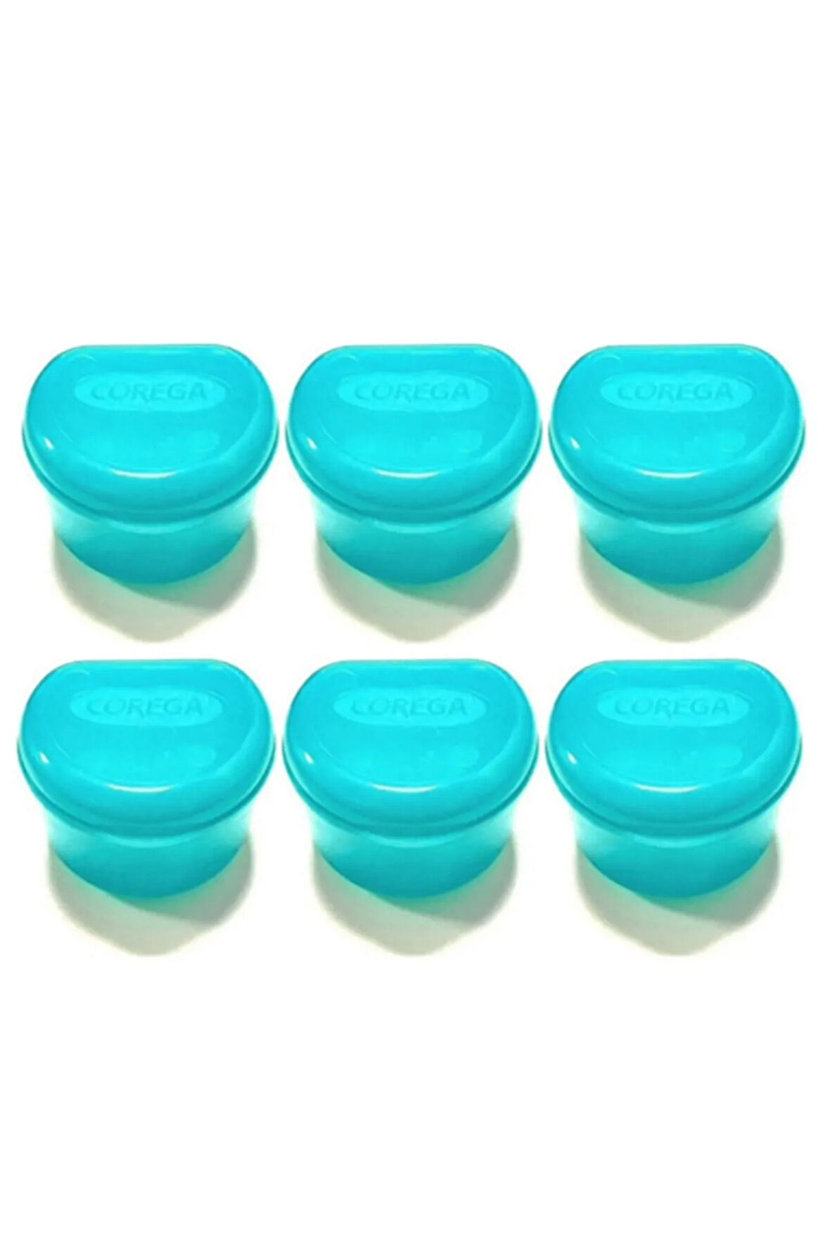 Protez Diş Saklama Kabı / Saklama Kutusu X 6 Adet