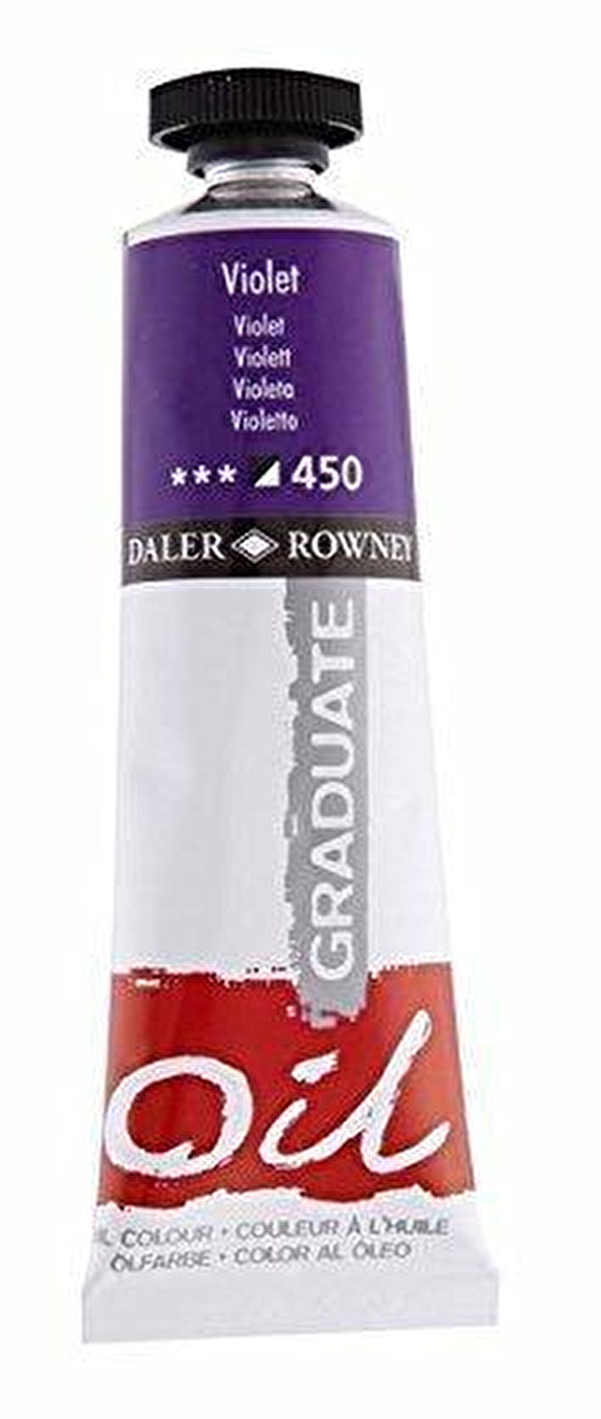 Daler Rowney Graduate Yağlı Boya 38ml 450 Violet
