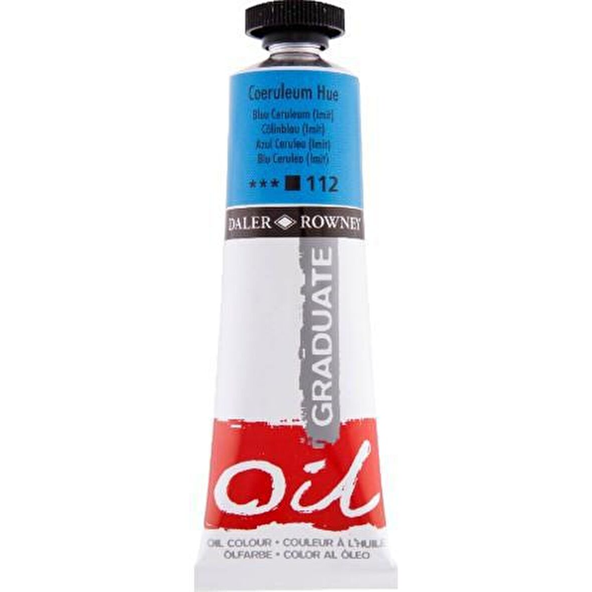 Daler Rowney Graduate Yağlı Boya 38ml 112 Coeruleum Hue