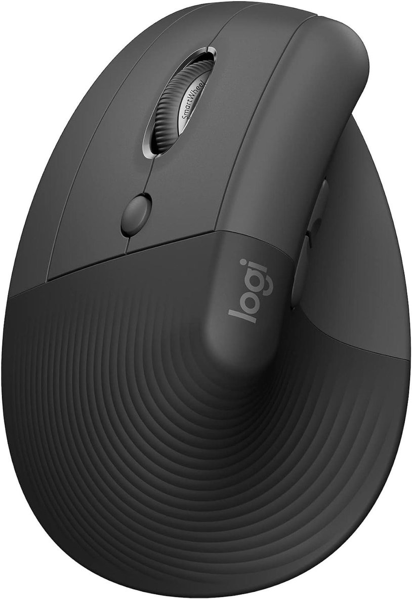 Logitech Li Logitech Lift Sessiz Kablosuz Ergonomik Dikey Mouse (SOL EL) - Siyah ...
