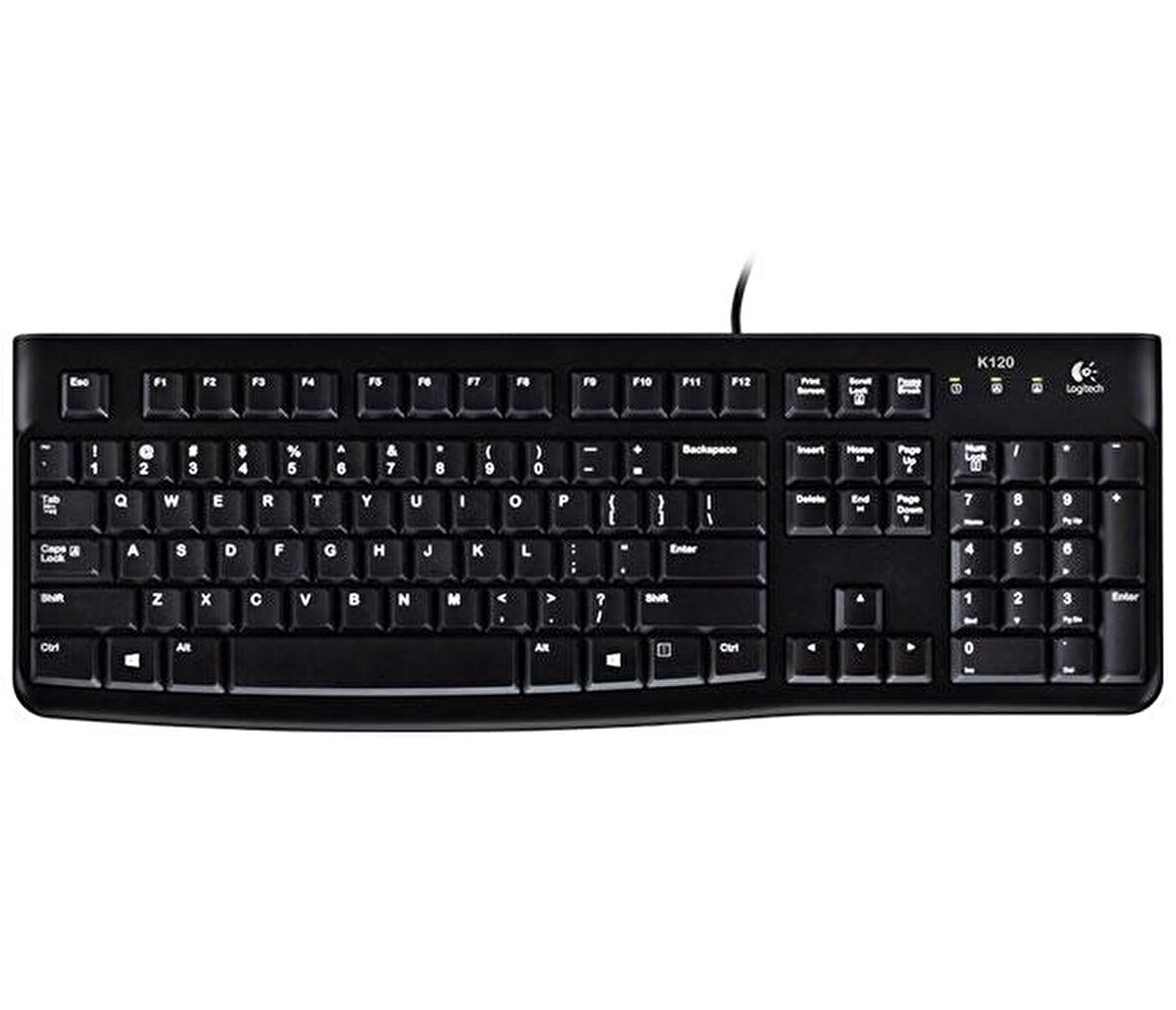 LOGITECH K120 KLAVYE Q TR SIYAH 920-002505