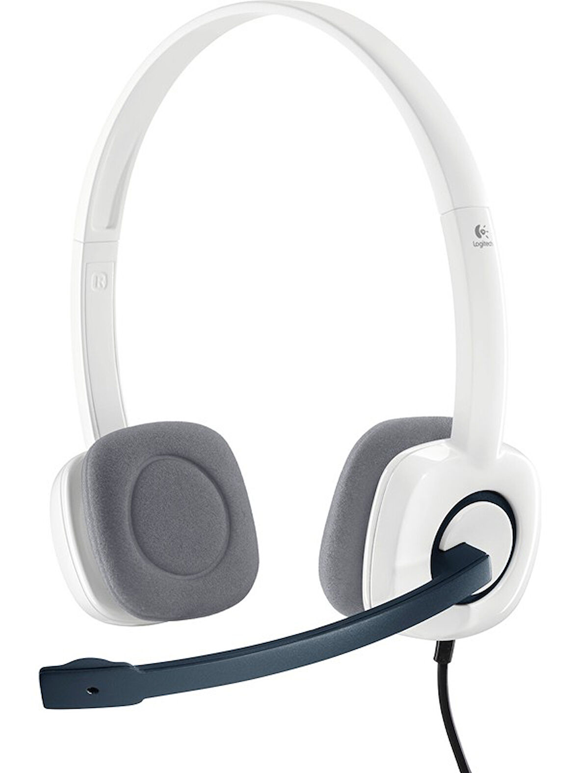 Logitech H150 Kablolu Stereo Kulaklık - Beyaz OUTLET