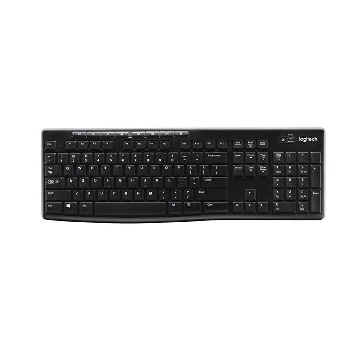 LOGITECH K270 KABLOSUZ KLAVYE Q TR USB SİYAH 920-003761