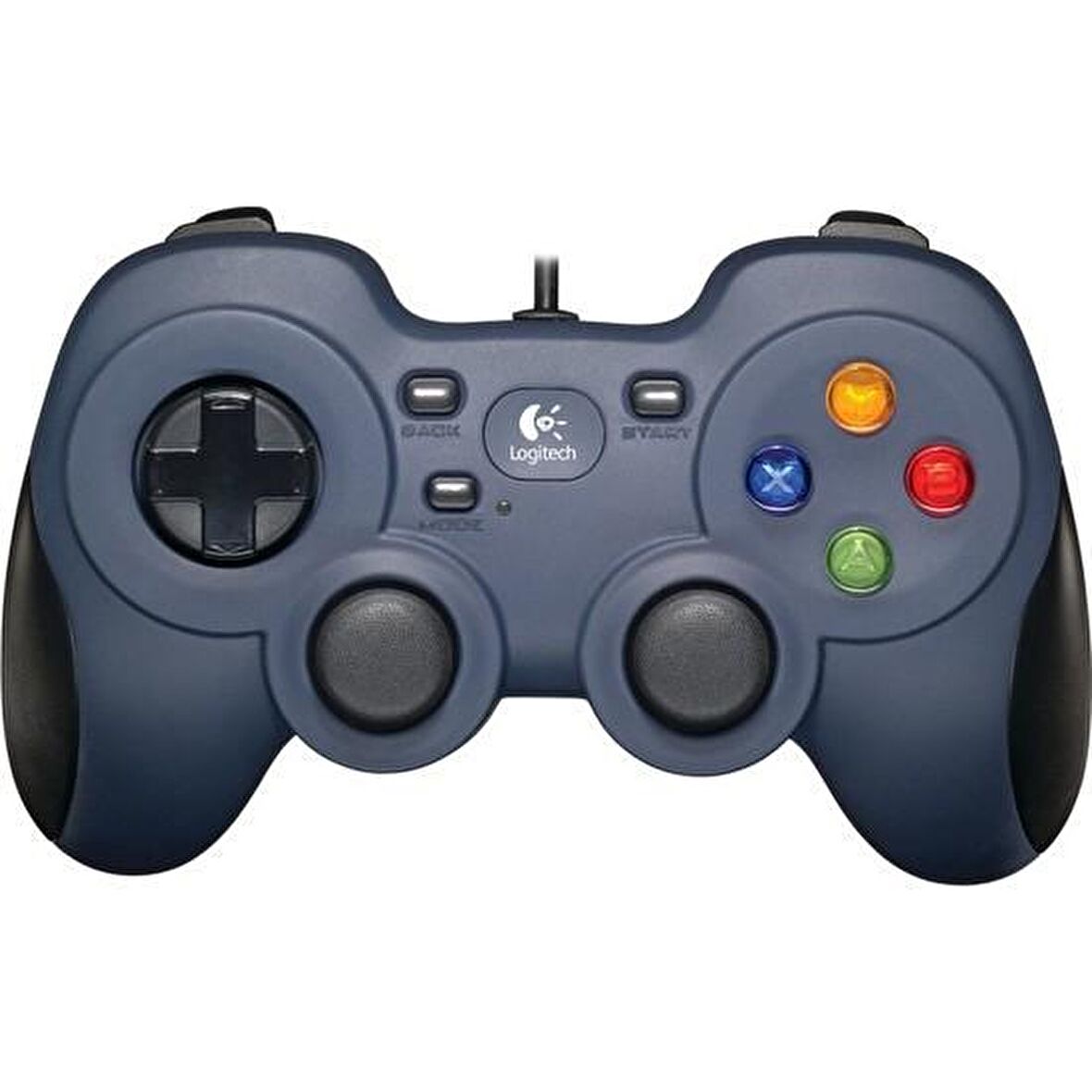 Logitech G F310 4 Düğmeli D-Pad ile Kablolu Gamepad - Lacivert