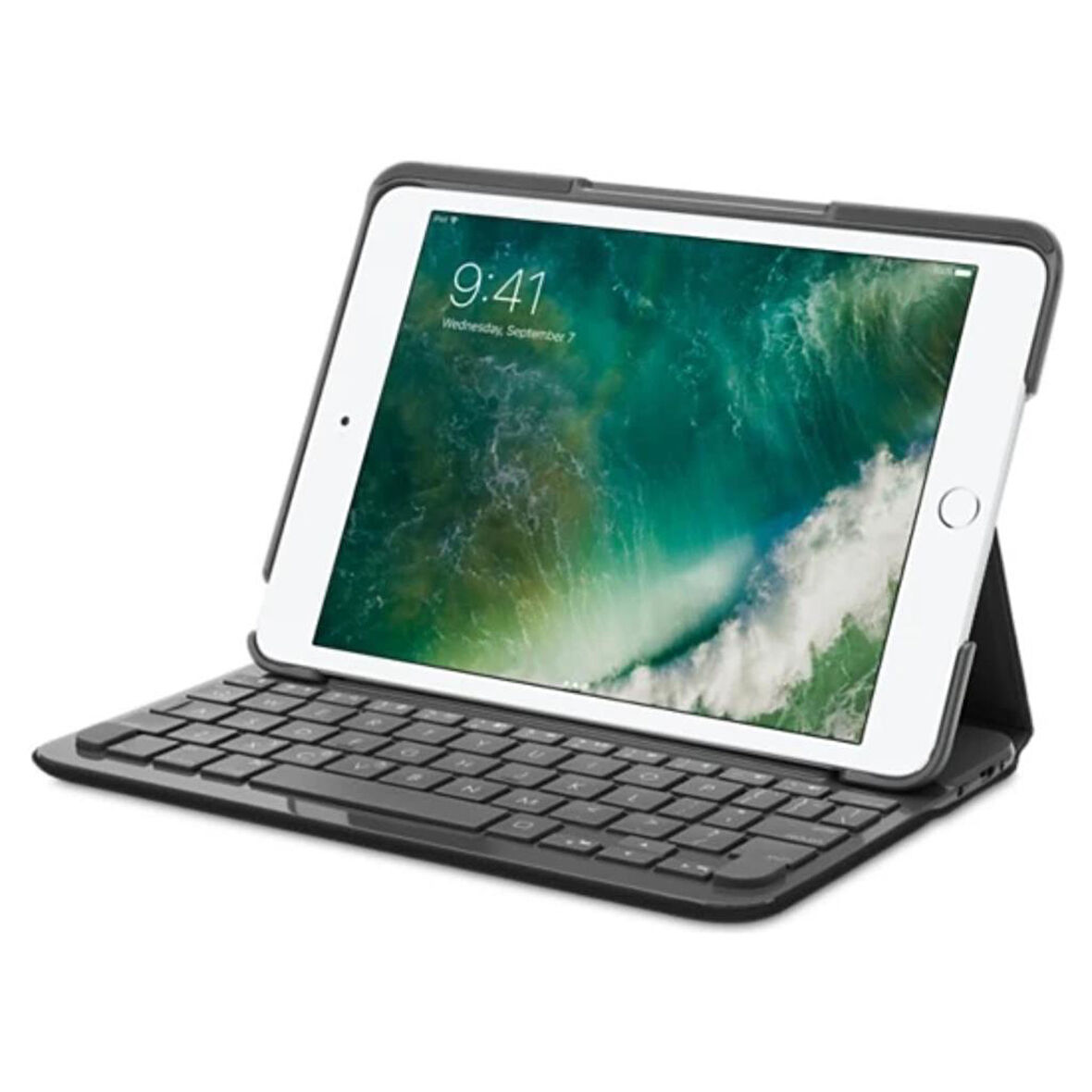 Logitech Canvas iPad Mini, 2, 3, İngilizce Rusça Klavyeli Kılıf OUTLET