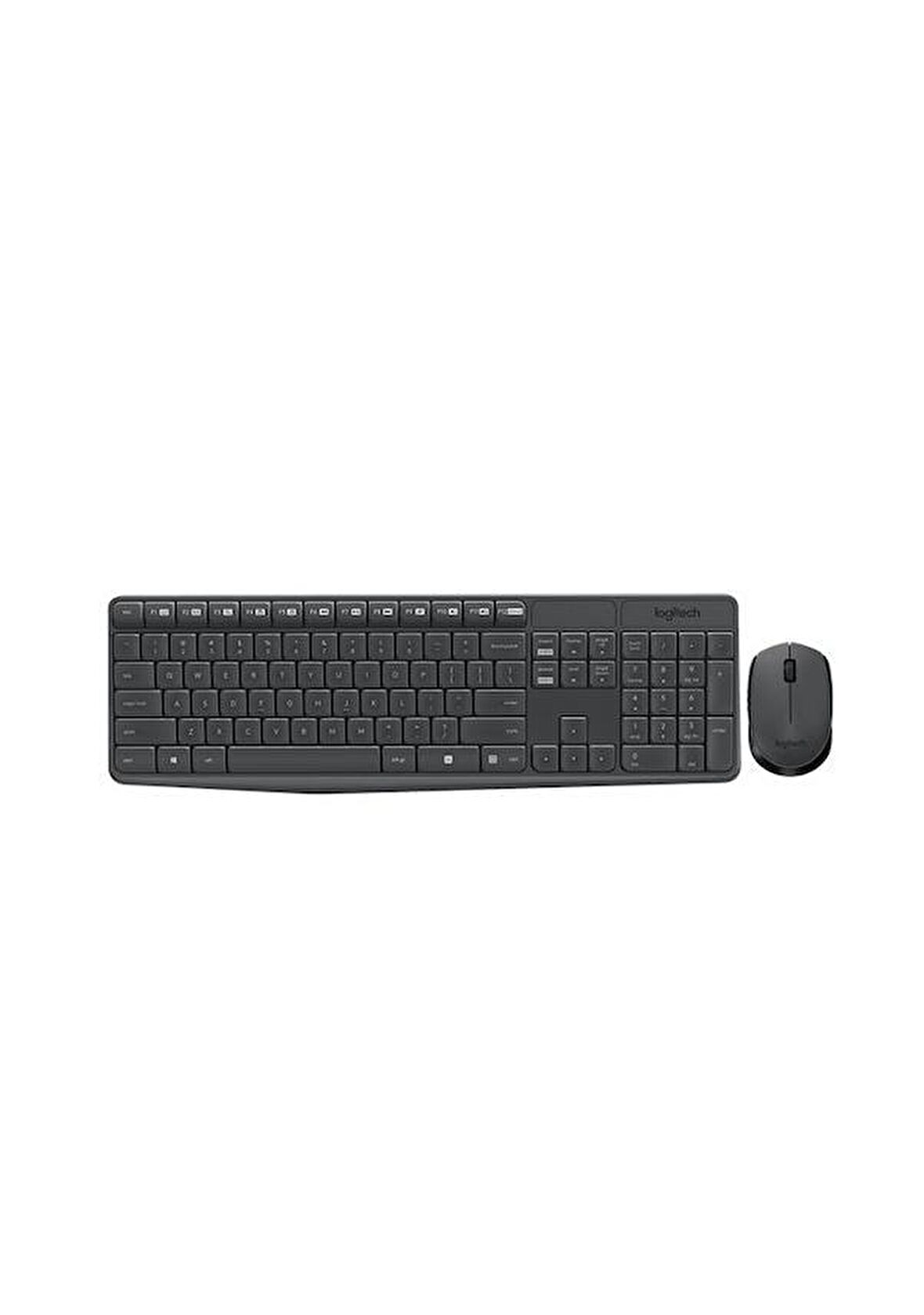 Logitech MK235 Multimedya Kablosuz Q Klavye Mouse Set