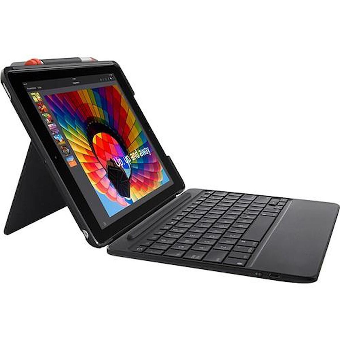 Logitech Slim Combo 9.7" iPad 5 & 6. Nesil İçin Klavyeli Kılıf (Nordic)