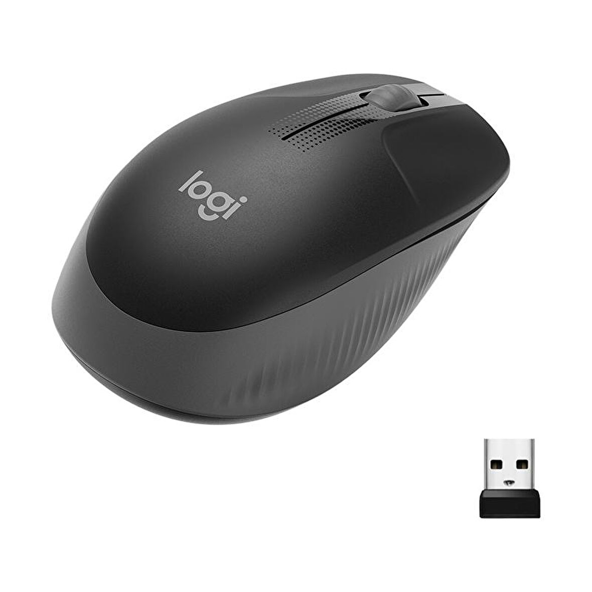 LOGITECH M191 MID GREY MOUSE 910-005922