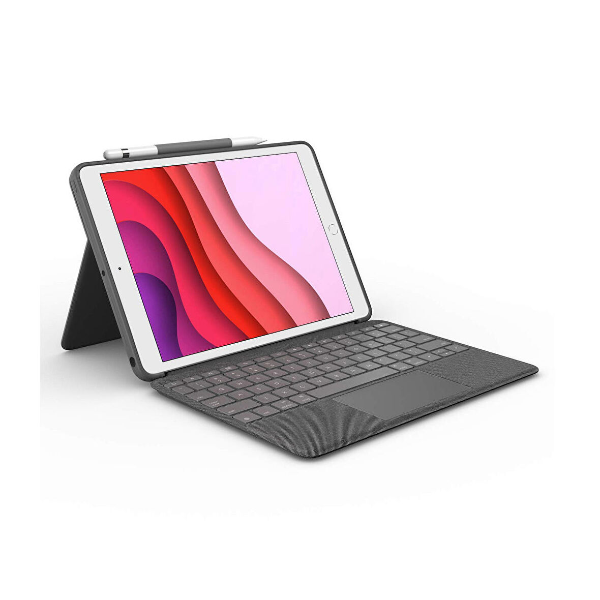 Logitech Combo Touch (iPad 7. nesil için) - Grafit