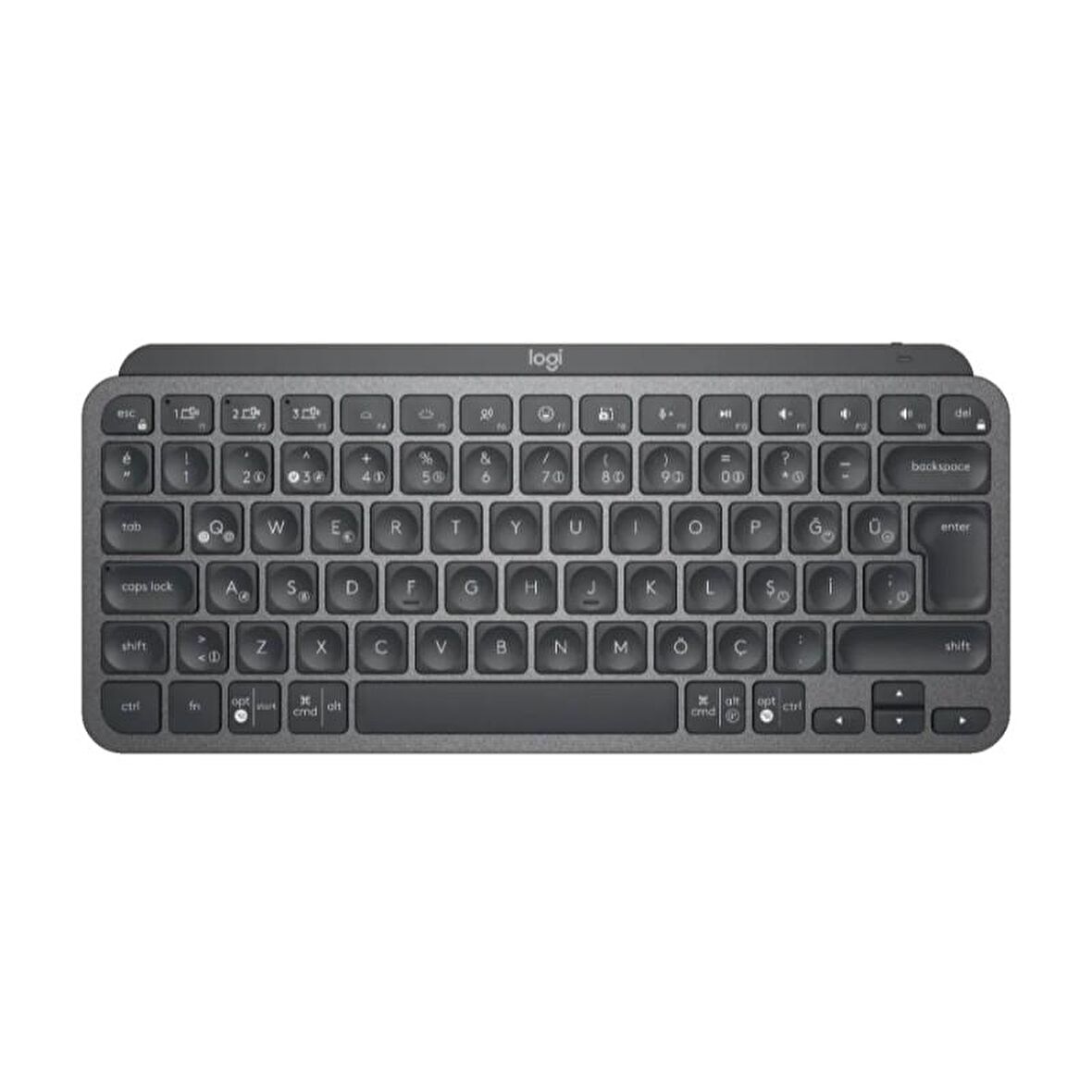 Logitech 920-010504 MX Keys Mini Aydınlatmalı Kablosuz Türkçe Q Klavye