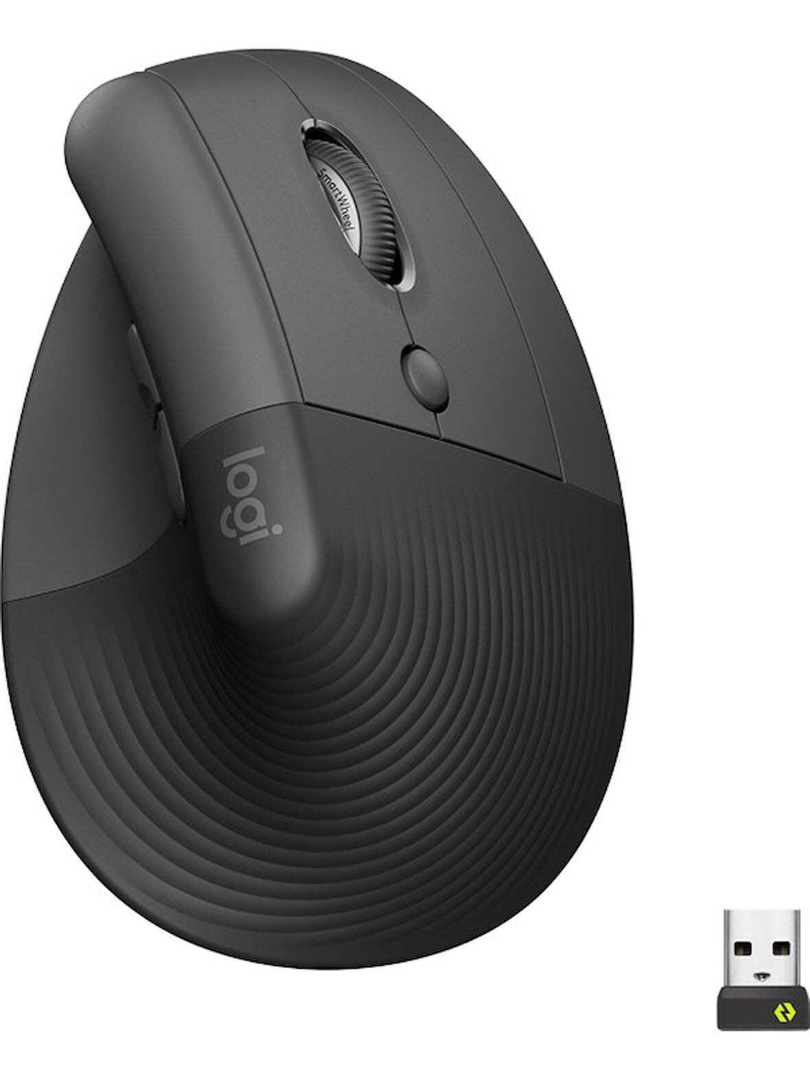 Logitech Lift Sessiz Kablosuz Ergonomik Dikey Mouse - Siyah OUTLET