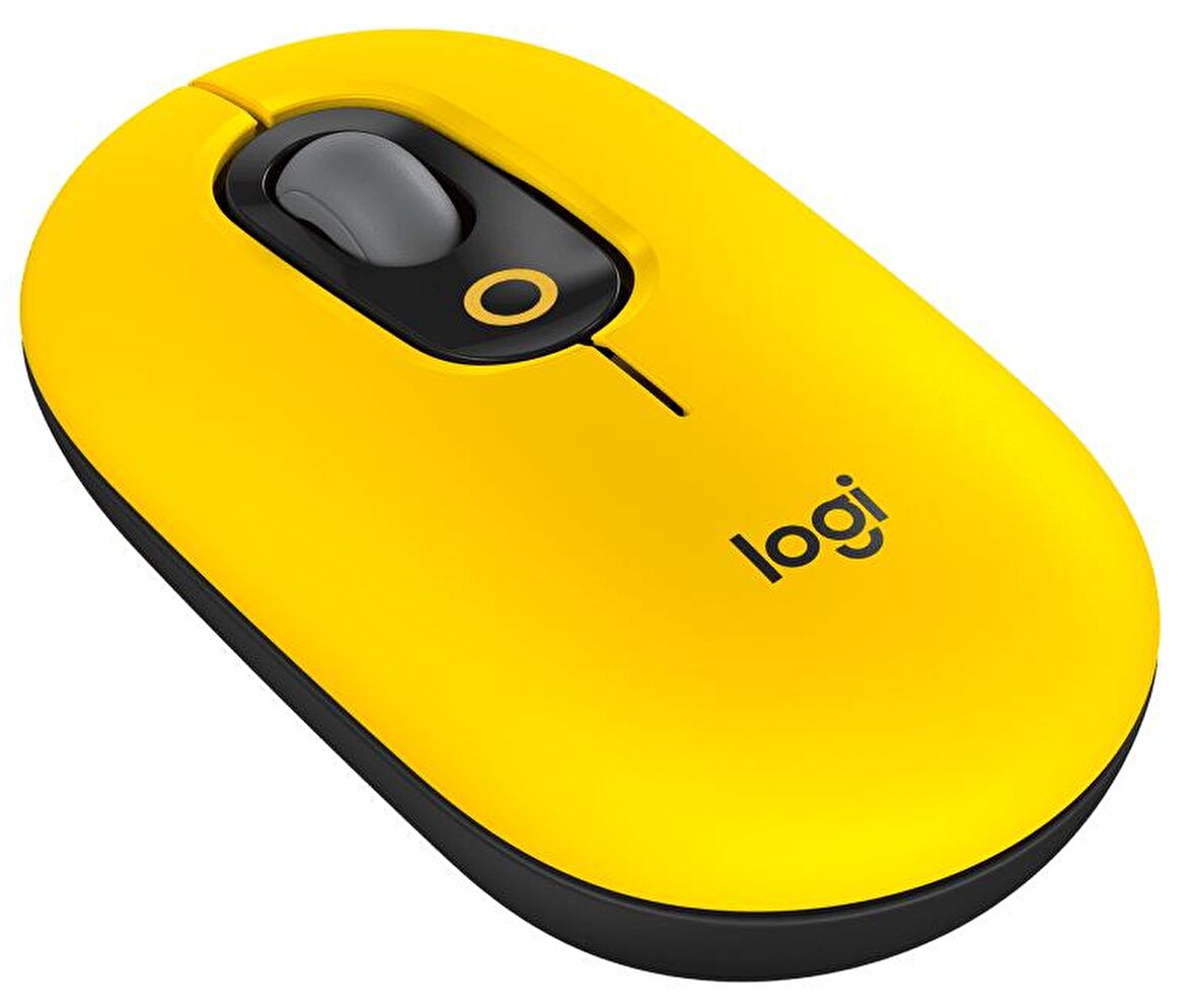 LOGITECH POP MOUSE WİTH EMOJİ BLAST YELLOW 910-006546