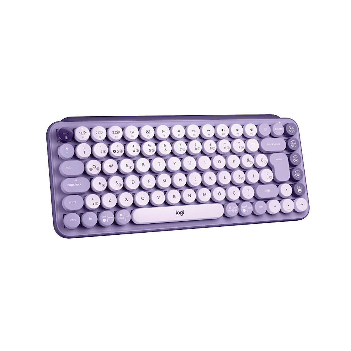 Logitech POP KEYS 920-011527 Türkçe Q Lila Kablosuz Klavye