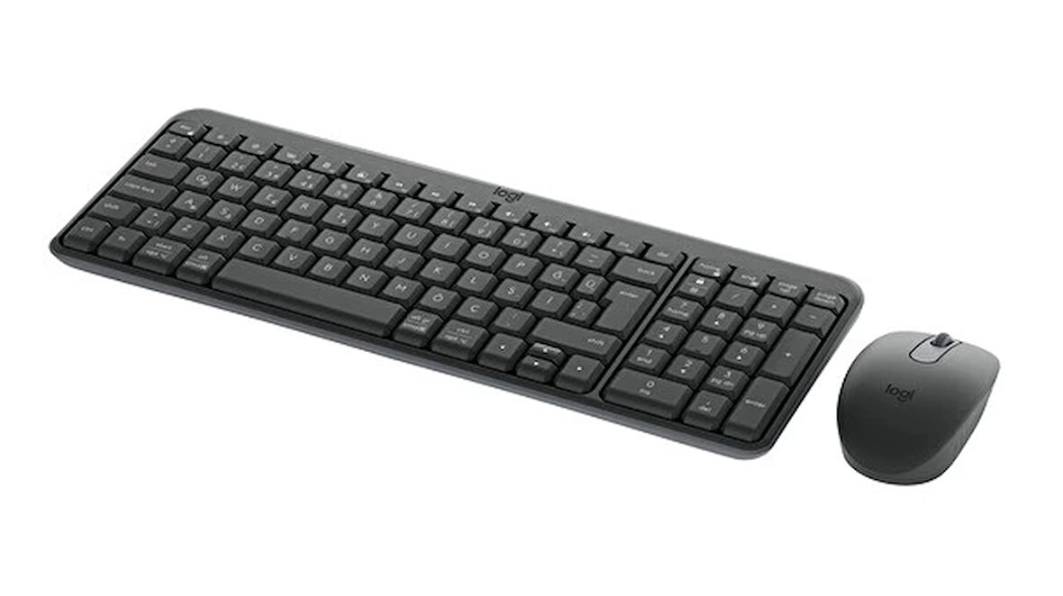Logitech Mk250 Kablosuz Bluetooth Klavye & Mouse Seti - Grafit