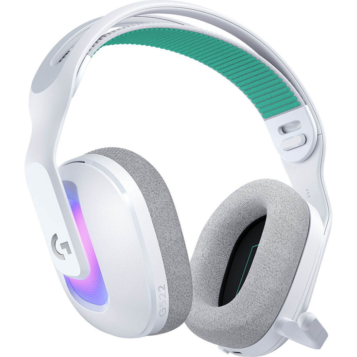 Logitech G522 LIGHTSPEED LIGHTSYNC RGB Kablosuz Bluetooth Oyuncu Kulaklığı - Beyaz