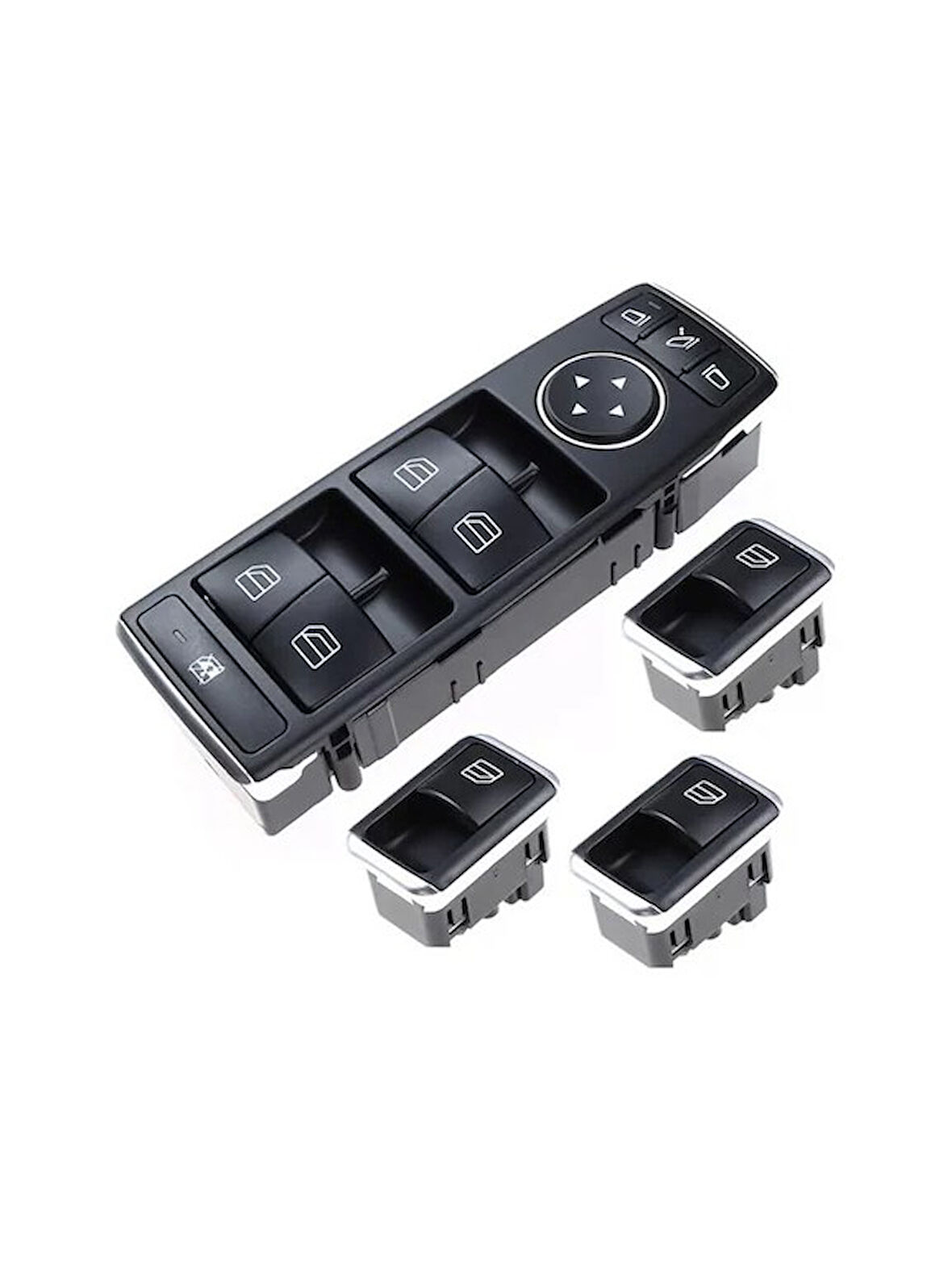 MERCEDES W212 E SERİ CAM DÜĞMESİ ANAHTARI VE TEKLİ AYNA AYARLI VE KAPATMALI 2010-2016